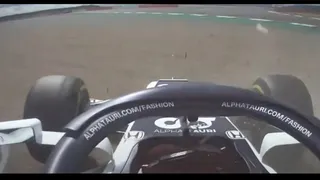 Fórmula 1: Daniil Kvyat sufrió fuerte accidente en Silverstone