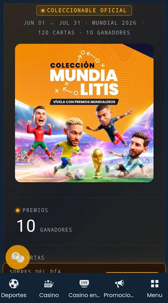 Código promocional Juegalo-Promociones