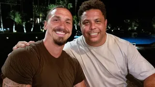 Encuentro de cracks: Zlatan Ibrahimovic se reunió con Ronaldo