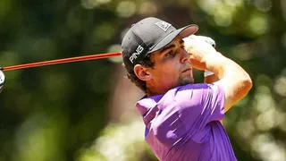 Joaquín Niemann tuvo una brillante jornada e ilusiona con el triunfo en el RBC Heritage