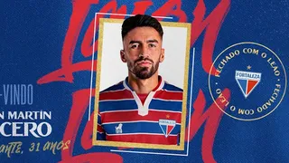 “El Gato tiene nueva casa”: Fortaleza oficializó el fichaje de Juan Martín Lucero