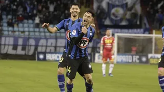 Rodrigo Piñeiro encabezó la remontada de Unión sobre Huachipato en el Estadio CAP Acero