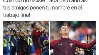 Los memes que dejó el triunfo de Portugal sobre Francia en la final de la Eurocopa