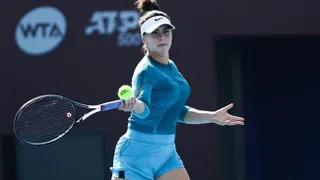 Bianca Andreescu debutó con victoria en el WTA de Beijing