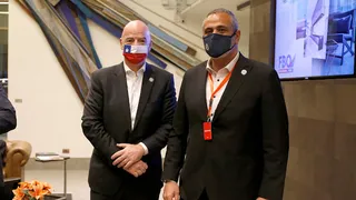 Gianni Infantino: Chile es un país ligado al fútbol y es importante hablar de futuros proyectos