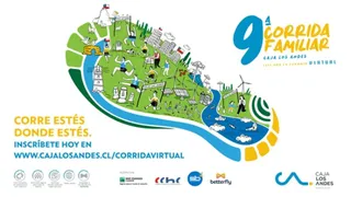Caja Los Andes abrió convocatoria a innovadora corrida familiar virtual
