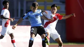 Perú celebró en su debut ante Uruguay en el Sudamericano sub 20