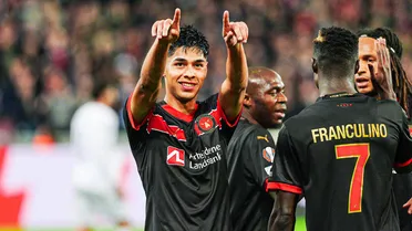 Darío Osorio alcanza la marca de Arturo Vidal y Charles Aránguiz en Europa League