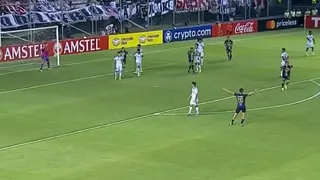 Sportivo Trinidense sorprendió a Colo Colo con un golazo de Juan Salcedo