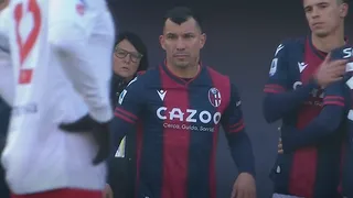 Gary Medel volvió a jugar en Bologna tras superar su lesión muscular