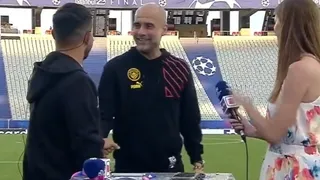 “Te llevas a todos a Miami”: El divertido reencuentro de Guardiola con “Kun” Agüero