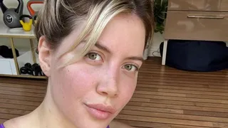 La deportiva sesión fotográfica que compartió Wanda Nara a sus seguidores