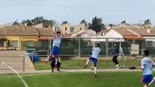 “De tal palo, tal astilla”: Hijo de Cristiano Ronaldo marcó y celebró igual que su padre