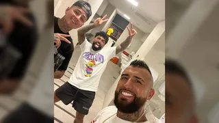 Arturo Vidal y Erick Pulgar volvieron a Río de Janeiro para sumarse a la pretemporada de Flamengo