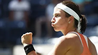 Anastasija Sevastova sorprendió a la campeona Sloane Stephens