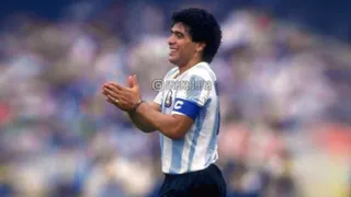 Viralizaron imágenes de las mejores jugadas de Diego Maradona en México ’86