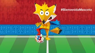 Mascota oficial de la Copa América 2015 visitó a la selección