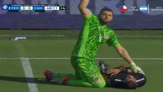 Juez asistente se desvaneció en el duelo de Perú vs Canadá en Copa América