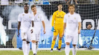 Thibaut Courtois sufrió esguince de tobillo y quedó en duda para el inicio de la liga española