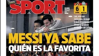 Diarios aseguran que España le mostró a Messi “quién es la favorita”