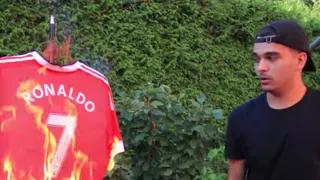 Fue en 2017: La verdadera historia del video de hincha que quemó la camiseta de Cristiano