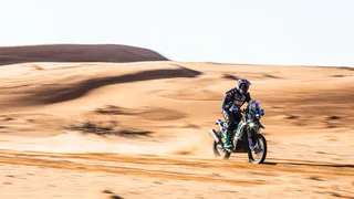Patricio Cabrera aceleró a fondo en su mejor día en el Rally Dakar 2023