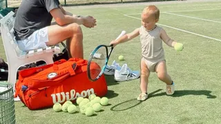Nicolás Jarry envió un saludo por el Día del Padre compartiendo tiernas fotos junto a su hijo Juanito