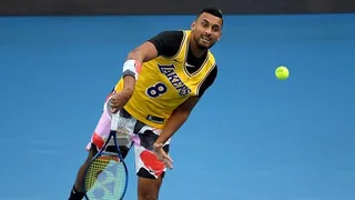 El excéntrico Nick Kyrgios dio muestras de su buen corazón