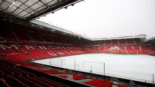 Blanca Navidad: La espectacular postal de la cancha de Old Trafford cubierta con nieve
