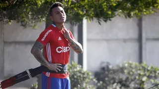 De Paul sobre Eduardo Vargas: El hincha va a tener que esperar para que vuelva a la U