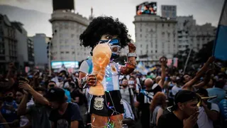 “No se murió, lo mataron”: Argentinos pidieron justicia por Maradona en las calles de Buenos Aires