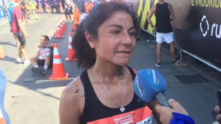 Johana Rivas, primera en llegar a la meta: Quise sacar la cara por todas las mujeres chilenas