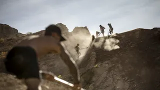 La semana decisiva del Red Bull Rampage empezó con espectaculares ensayos