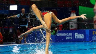 Las bellas postales que dejó una nueva jornada del Mundial de Natación en Corea del Sur