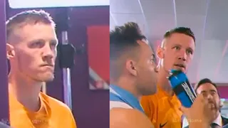 Apareció la otra parte del “¿Qué mirás, bobo?” de Messi en Qatar