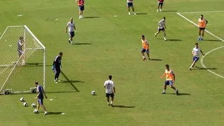 Argentina tuvo una liviana última práctica ante preocupación por lesiones del jueves