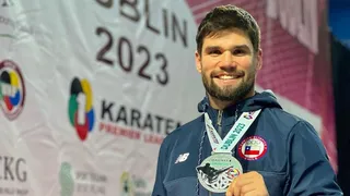 Rodrigo Rojas se subió al podio en el ranking mundial de karate