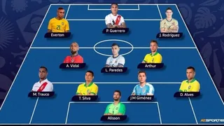 Arturo Vidal agradeció a Conmebol por incluirlo en el 11 ideal de la Copa América