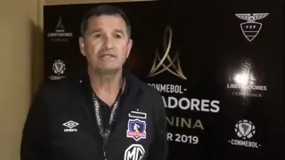 DT de Colo Colo femenino: Me toca levantar a las jugadoras, no es bueno debutar perdiendo