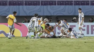 La desazón de Argentina tras la caída en las semifinales del Mundial sub 17 ante Alemania