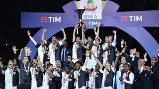Juventus festejó el título de la liga italiana tras empatar con Atalanta