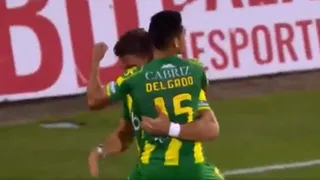 Juan Delgado anotó el único tanto en la victoria de Tondela frente a Vitória Guimaraes