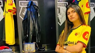 Mia Khalifa aclaró “polémica” por visita a Watford y afirmó que aún es hincha de West Ham United