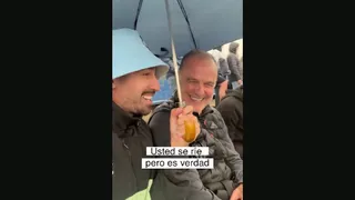 El divertido momento que vivió Marcelo Bielsa con humorista uruguayo