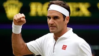 Federer alcanzó las 350 victorias en Grand Slam con triunfo sobre Pouille