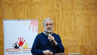 Benito Baranda: Futuros para el Tenis es una válvula para los niños de Santa Adriana