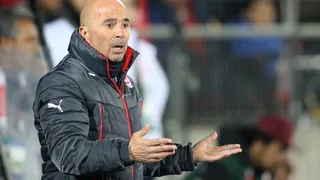 Jorge Sampaoli y su cuerpo técnico se reunió con Michelle Bachelet en La Moneda