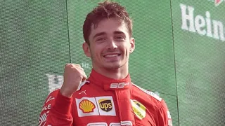 Charles Leclerc tras imponerse en Italia: Cumplí todos los sueños que tenía de pequeño