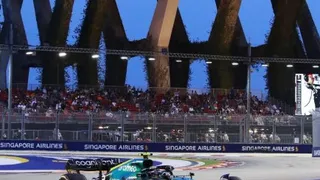 Hamilton y Sainz fueron los más rápidos en los primeros entrenamientos libres en Singapur