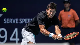 El genial punto de Cristian Garin en su derrota ante Stefanos Tsitsipas